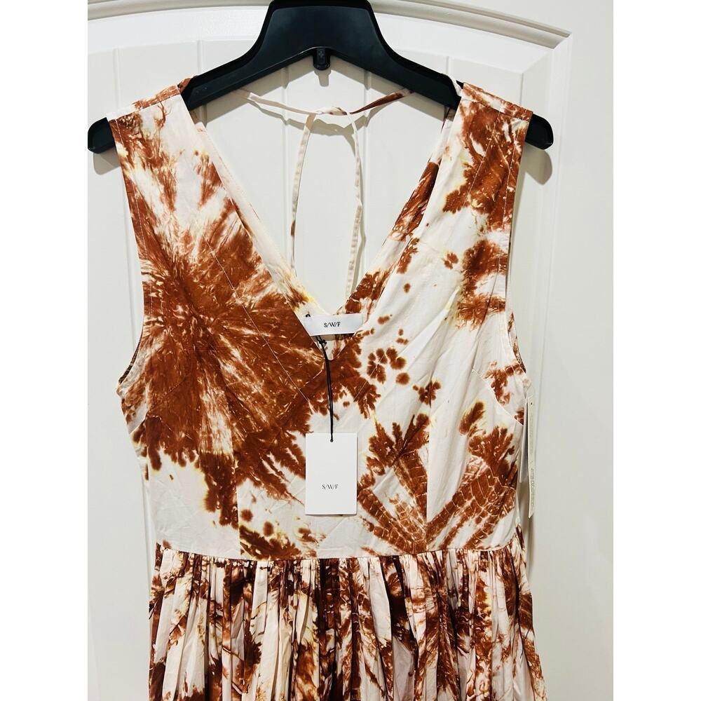 NWT❤️Anthro S/W/F V-Neck Maxi Dress szM - Picture 9 of 11